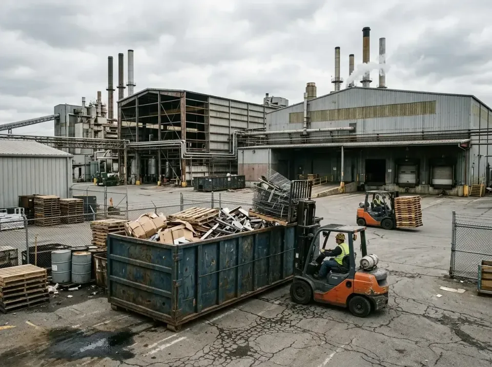 industrial-factory-scrap-conta-003 — frequently asked questions, Cheap Roll-off Dumpster Rentals in Los Altos Hills, CA